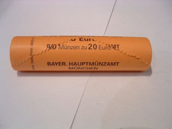 (afbeelding voor) Muntrol 20 cent 2002 D UNC